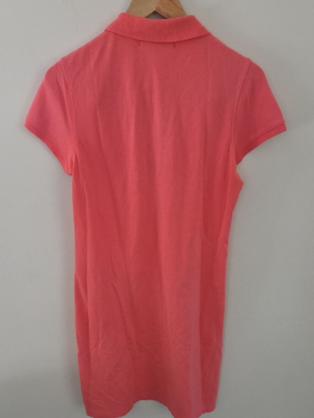 Vineyard Vines Cotton Coral Pink Polo Dress - Picture 6 of 6